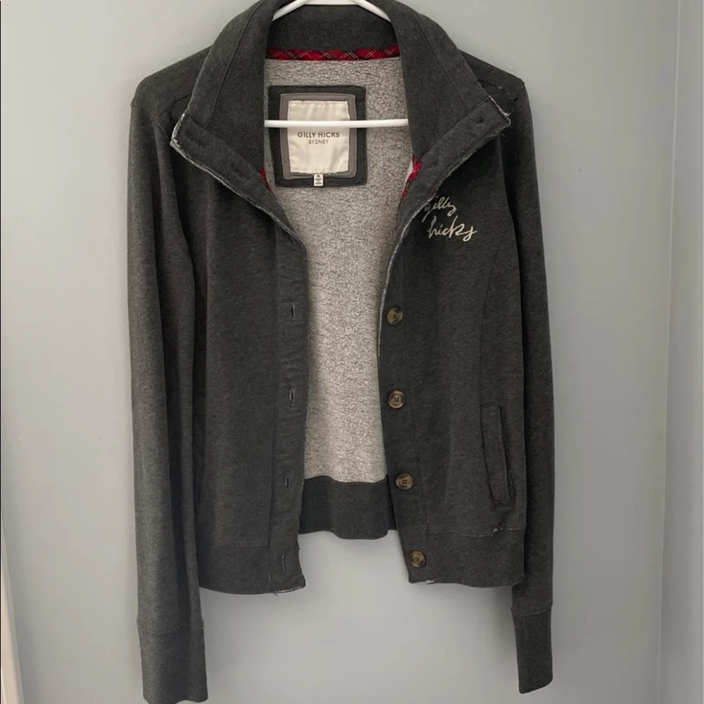 Gilly Hicks Sweater Button Up